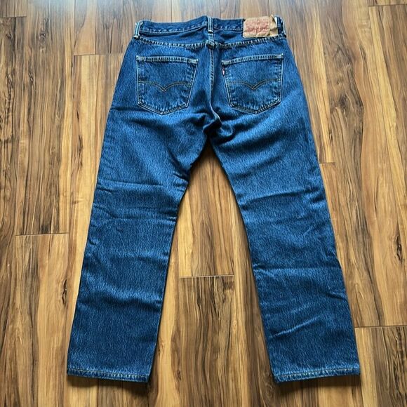 Levi's 501 Men's Classic Straight Jeans - Picture 5 of 5